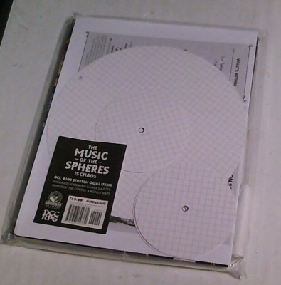 The Music Of The Spheres Is Chaos DCC RPG #100 Stretch Goal Items Goodman Games