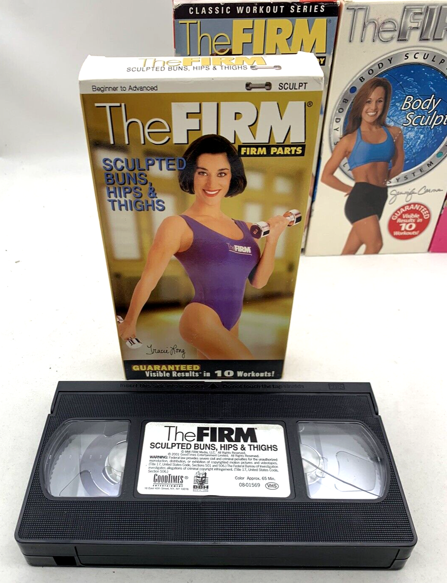 The Firm - Body Sculpt (VHS Bundle) Ab Crunch Workout/ Body Sculpt