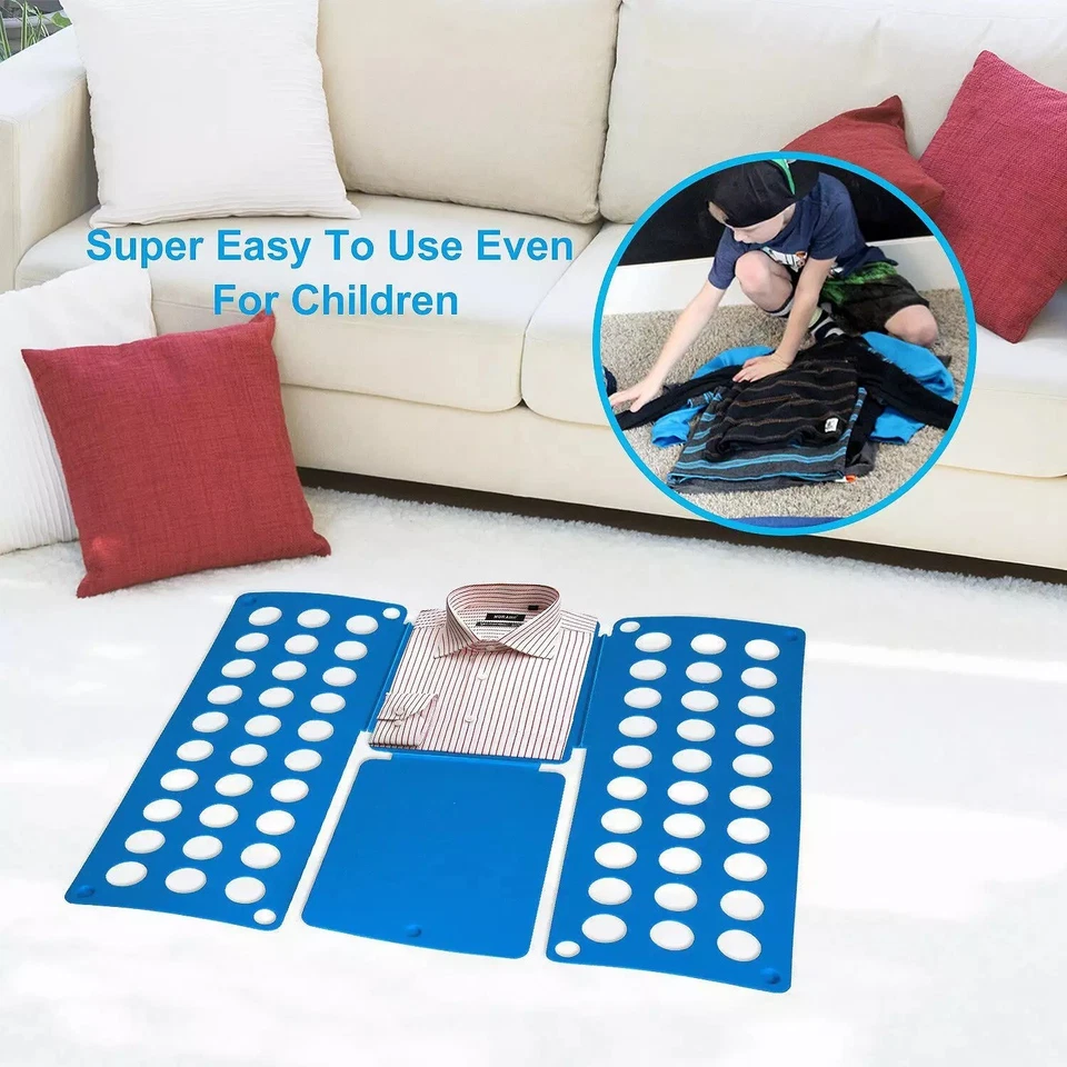 Piega Maglietta Adulti Bambini per T Shirt Piega Camicie Cartella per Vestiti - Bild 4 von 4