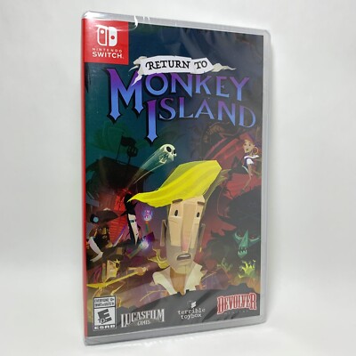 Return to Monkey Island (Nintendo Switch, 2022) New, Sealed - LRG