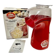 Orville Redenbacher's Presto Popcorn Popper Machine Hot Air 04840 Butter Melter