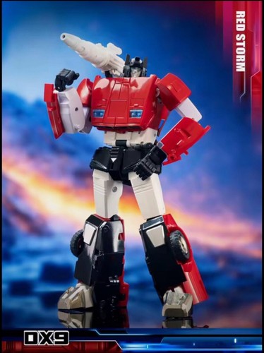 🇺🇸DX9 Toys Transform MasterPiece D21 Sideswipe Red Storm Lamborghini G1 MP NEW - 第 2/4 張圖片