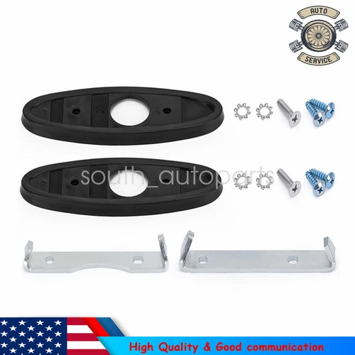 Brand Outside Bullet Mirror Mounting Kit For 1970-1981 Firebird Camaro Nova GTO