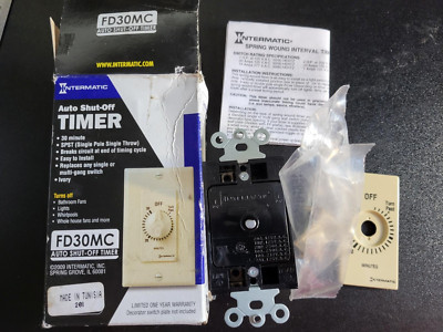 Intermatic FD30MC 30 Minute Auto Shut-off Timer