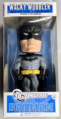 Funko Batman Wacky Wobbler Bobble-head DC Universe Box Not Mint Box