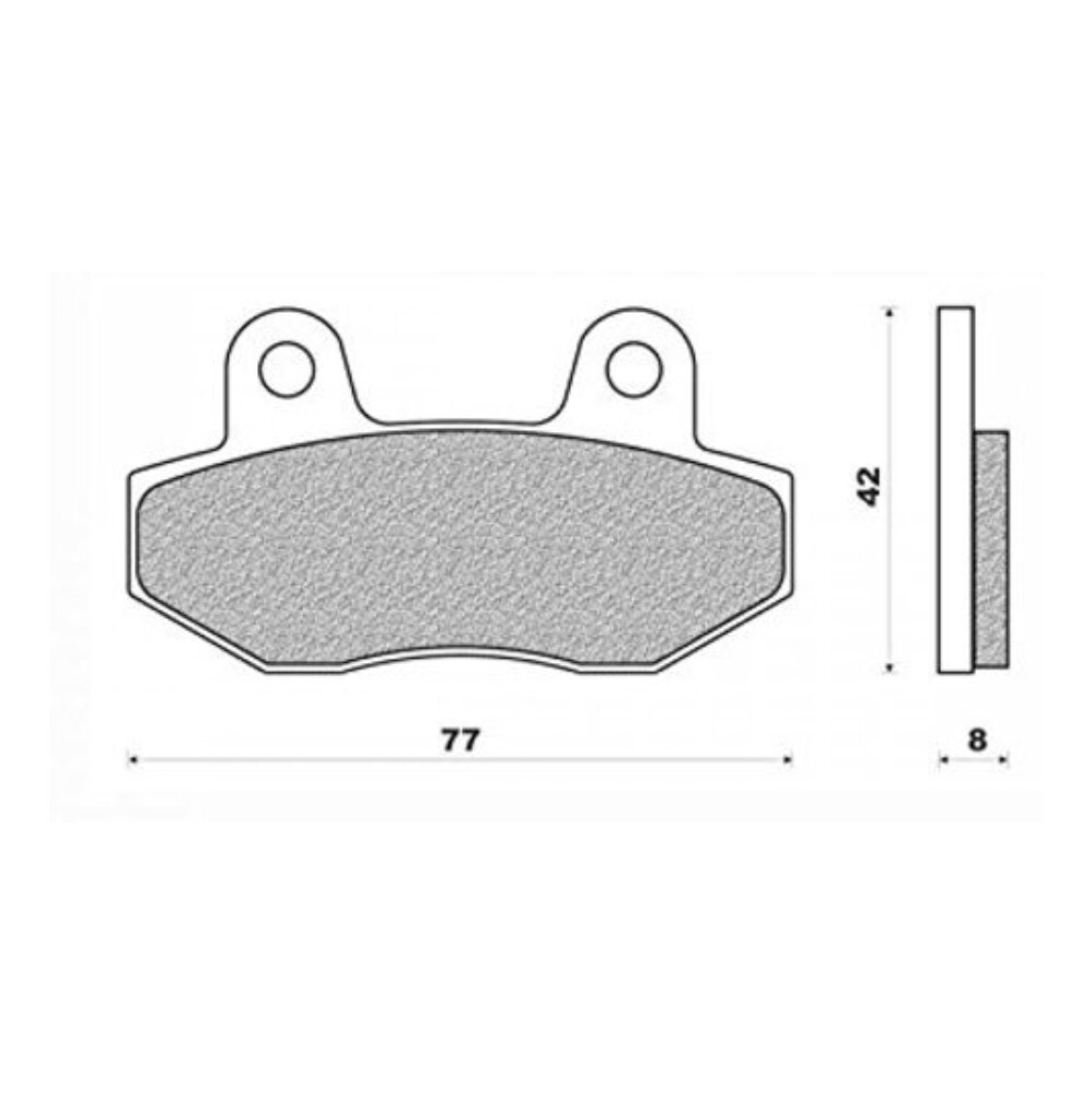 Caltric Front Brake Pads For Hyonsung GT650 GT650TTC GT650R - Foto 3