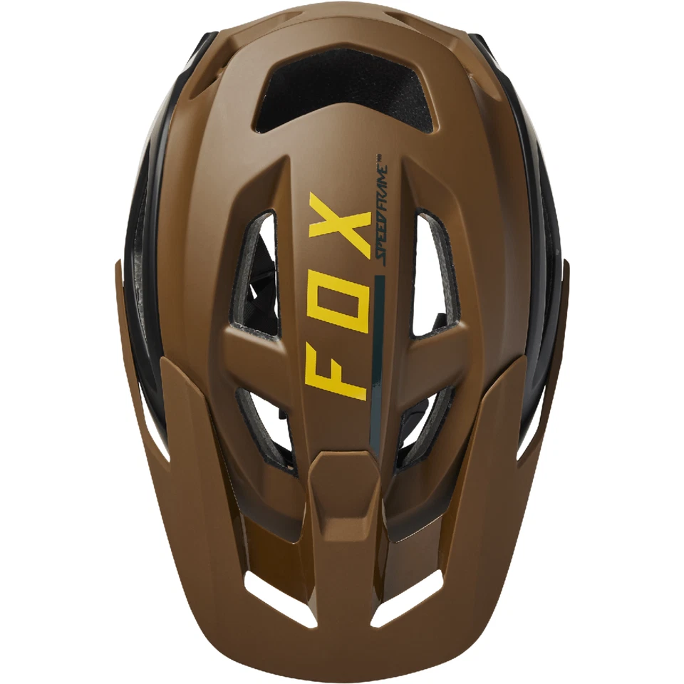 Fox Racing Speedframe Pro Blocked Helmet Nutmeg MIPS New MTB Bike S M L - Image 4 of 4