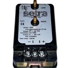 Setra 2641025LD11T1G Model 264 Differential Pressure Transmitter