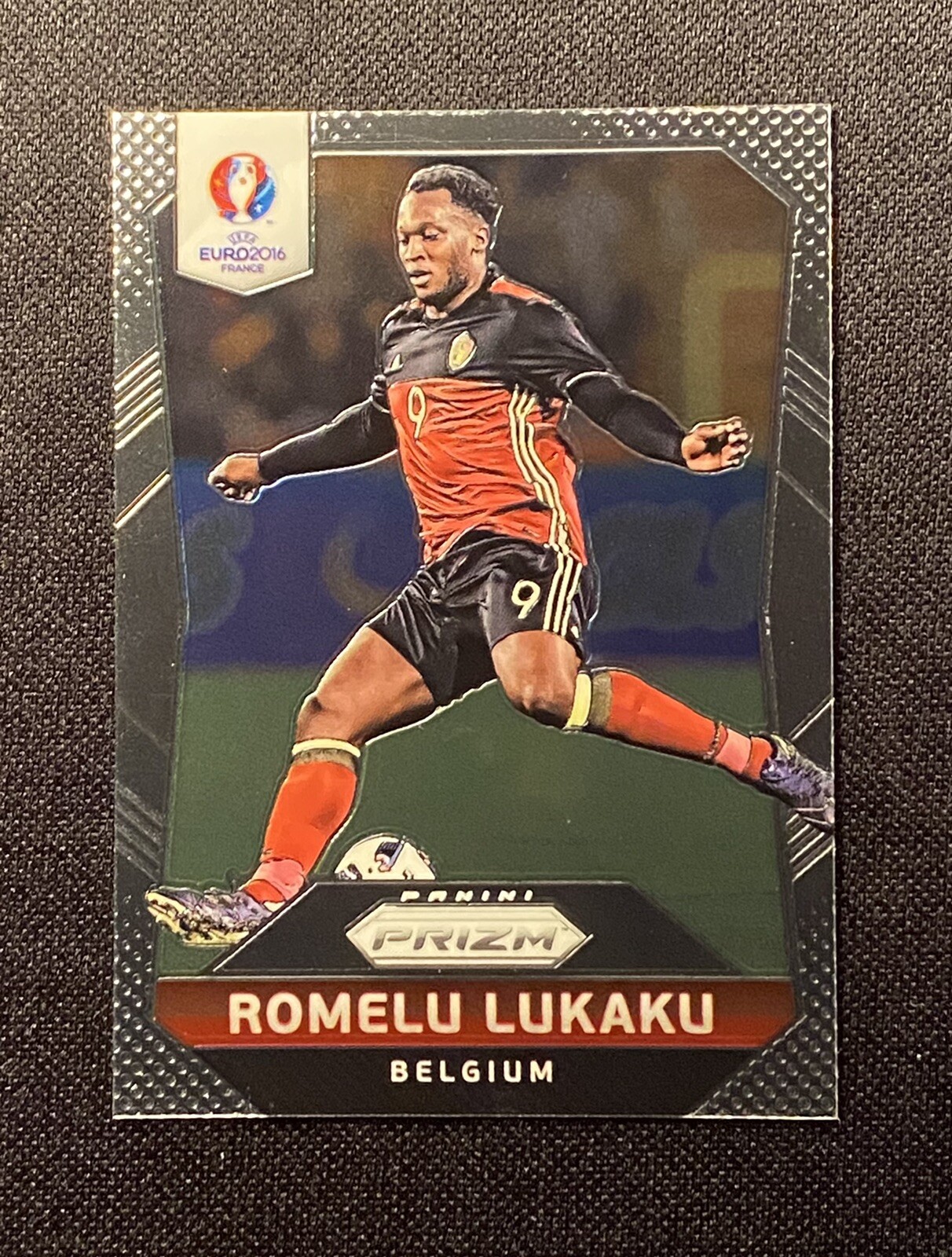 ROMELU LUKAKU 2016 Prizm UEFA Euro Soccer #26 Belgium