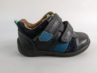Startrite Infant Boys Navy Leather Shoes UK 3.5 H EU 19