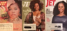 Jill Scott 2004-10 JET Magazine Lot of 3 Beautifully Human Why Did I Get Married