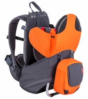 Phil & Teds Parade Backpack Baby Carrier - Orange / Grey - Free Shipping