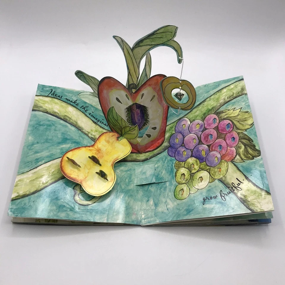 The Imagination Cycle Pop-Up Book by Ginny Ruffner & Bruce Foster Illustrated PB - Image 3 of 4