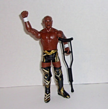 WWE WWF Shelton Benjamin Wrestler Action Figure with Crutch Accessory