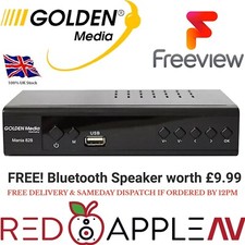 Freeview HD* Free To Air Terrestrial Receiver Golden Media Full HD Set Top Box