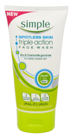 simple acne wash