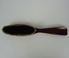 VTG Red Shoehorn Brush Combo Wood Made West Germany Damaged Bristles Decoration