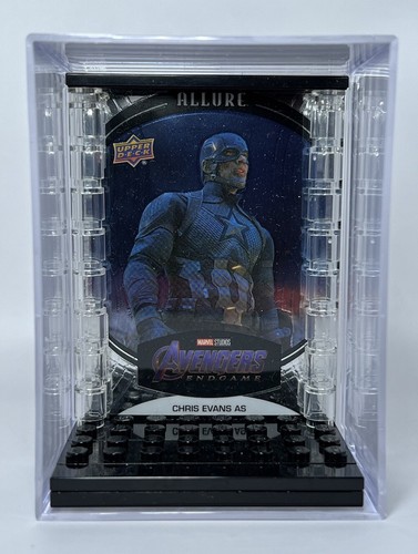 Lego Marvel Captain America Minifigure Display Case *NO MINIFIG INCLUDED*