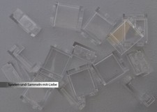 15 x LEGO® FENSTER 1 x 2 x 2 NOPPEN PANEL WANDELEMENT 87552 NEU KLAR TRANSPARENT