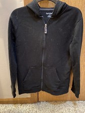 Boys Cat Jack Fleece Full Zip Jacket With Hood, Size 12/14