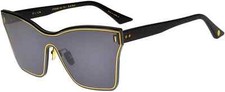 Authentic DITA Silica DTS508-145-03 GLD-BLK w/Gray Sunglasses - 145 mm 89-18