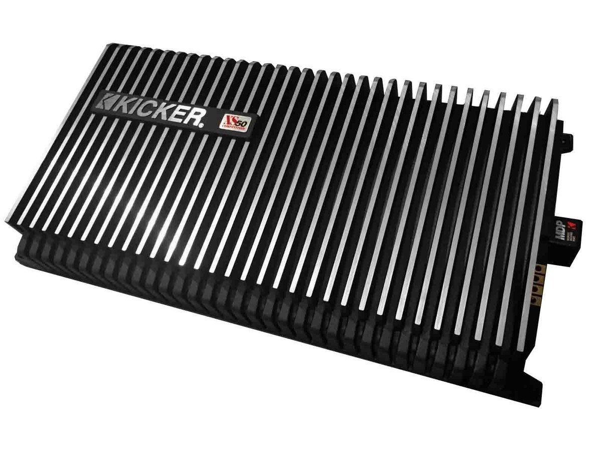 KICKER XS50 AMPLIFICATORE STABILE 0.5 ohm 600W RMS