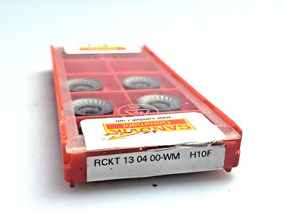 Sandvik Coromant RCKT 13 04 00-WM H10F Carbide Inserts (Box of 6) RCKT 130400WM
