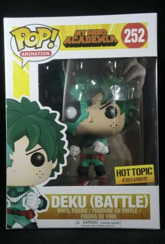 Funko Pop Animation 252 My Hero Academia Battle Deku Hot Topic Exclusive