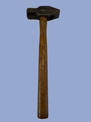 Vintage Bell Sysytem 3 LB. Linemans Cross Peen Sledge Hammer w/ Bell Handle WOW