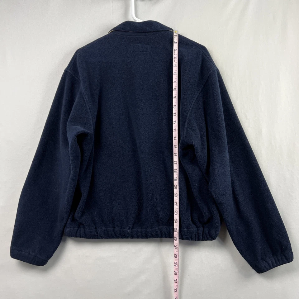 De colección Polo Deportivo Ralph Lauren Para Hombres Mediano 1/4 Cremallera Polar Sudadera Preppy EE. UU. Foto 3 de 4