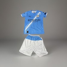 Image of PUMA Manchester City Kids Top Size 9-10 Haaland 9