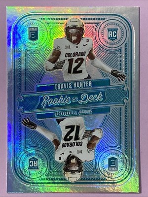 2025 Donruss Elite - Travis Hunter Rookie On Deck #6 731 /799 RC Jaguars