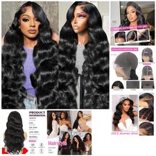 Luxury 30 Inch 13x6 Body Wave Lace Front Wig | Pre Plucked, Glueless Human Hair