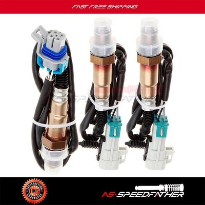 3X Upstream & Downstream 02 O2 Sensors Oxygen Sensor for Chevy GMC Impala Safari