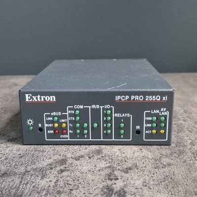 Extron IPCP Pro 255Q xi Quad Core Kontrolle Prozessor 4x I/0 2x Serial 1x I / R