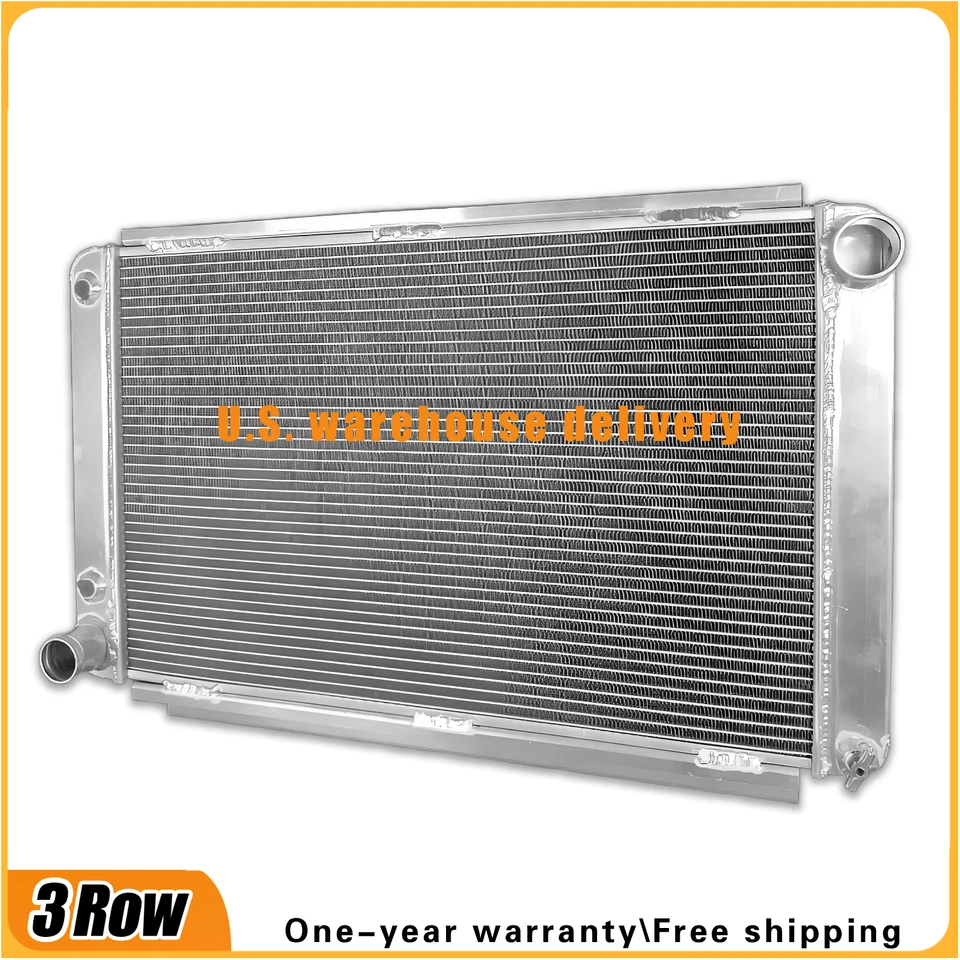Aluminum Radiator For 1961-1965 Lincoln Continental 1962 V8 Engine 7.0L CC6165 Foto 3 de 4