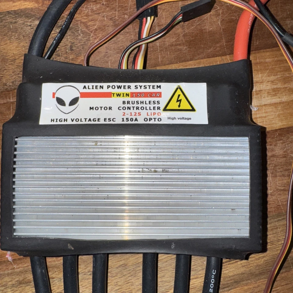Alien Power System Twin Brushless Controller 150a 2-12s Lipo. New - Image 2 of 3