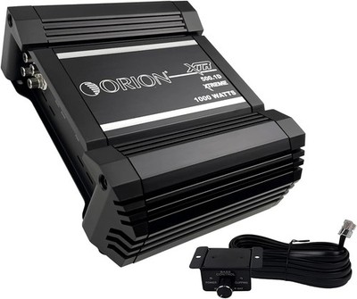 ORION XTR500.1D XTR SERIES 500W RMS CLASS-D MONOBLOCK AMPLIFIER CAR AUDIO AMP