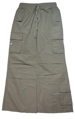 EPTM Baggy Parachute Cargo Pants Mens Size Medium 30X30 Tan Drawstring Pockets