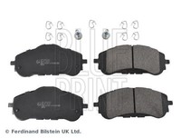 Blue Print Bremsbelagsatz, Scheibenbremse ADP154253 FüR CitroËN Opel Peugeot