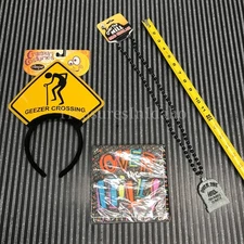 Vintage Over The Hill Party Supplies ( Headband, Necklace and Napkins) OLD FOLKS