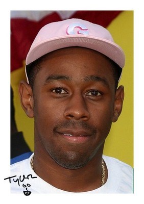Tyler The Creator signed Autogramm A4 Foto Druck Musik