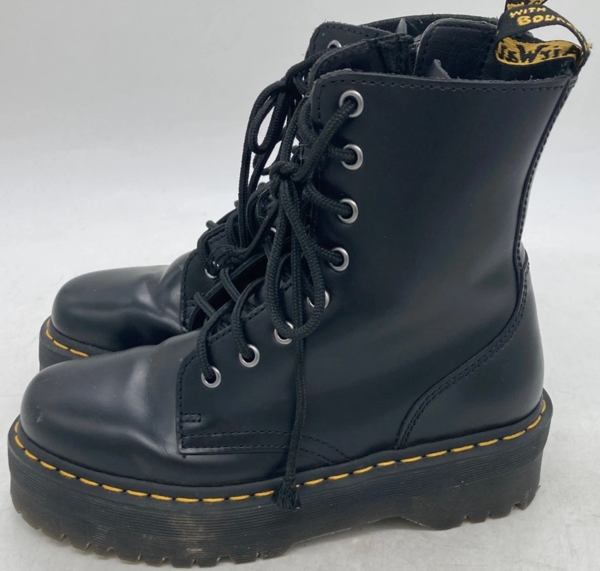 Dr. Martens Jadon Black Boots for Women for sale - eBay
