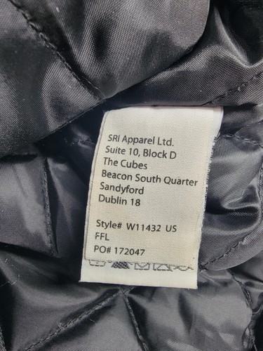 CAT Jacket Mens Large Black Workwear Redefined Hooded Parka Coat Winter W11432 - Picture 9 of 13