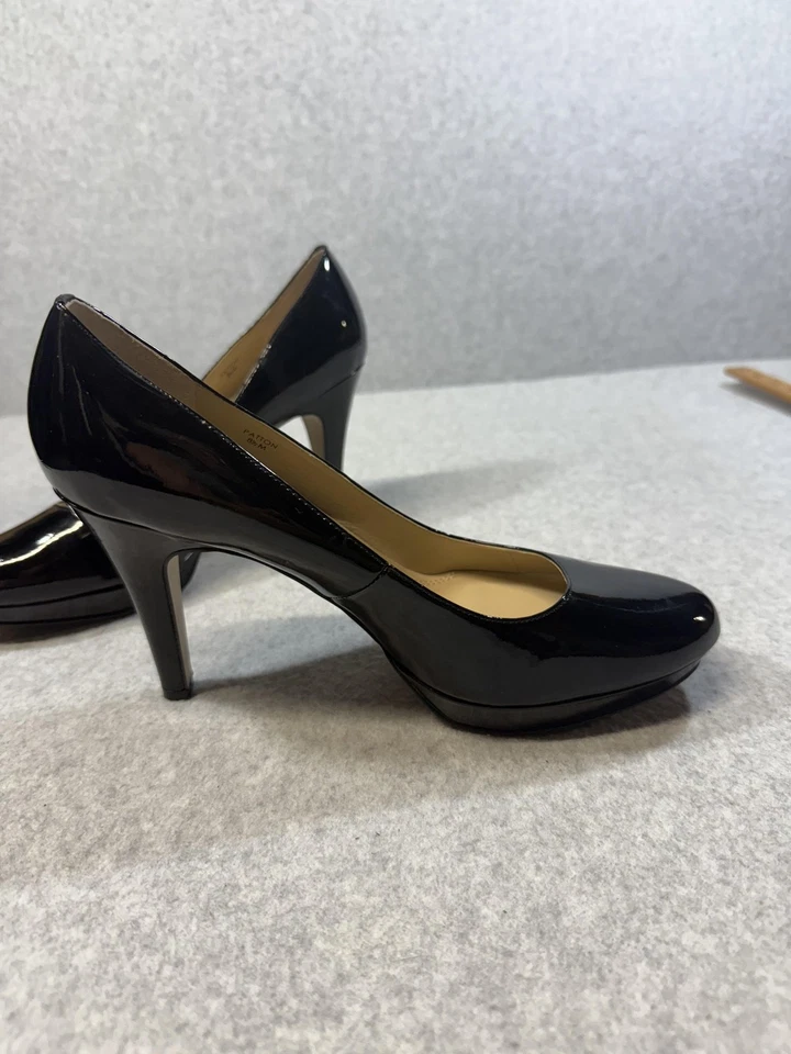 Ellen Tracy 鞋女式 8 码漆皮高跟鞋经典正装 — 第 3/4 张图片