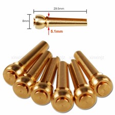 6PCS Pure brass BRIDGE PINS for Acoustic Guitar *pz