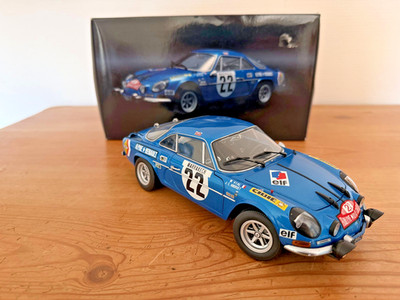 Kyosho 1:18 Alpine A110 1600S Rallye Monte Carlo 1971 #22 Andruet