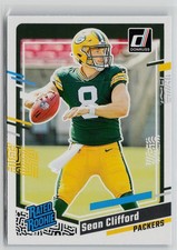 Sean Clifford Rookie - 2023 Donruss #338 Green Bay Packers