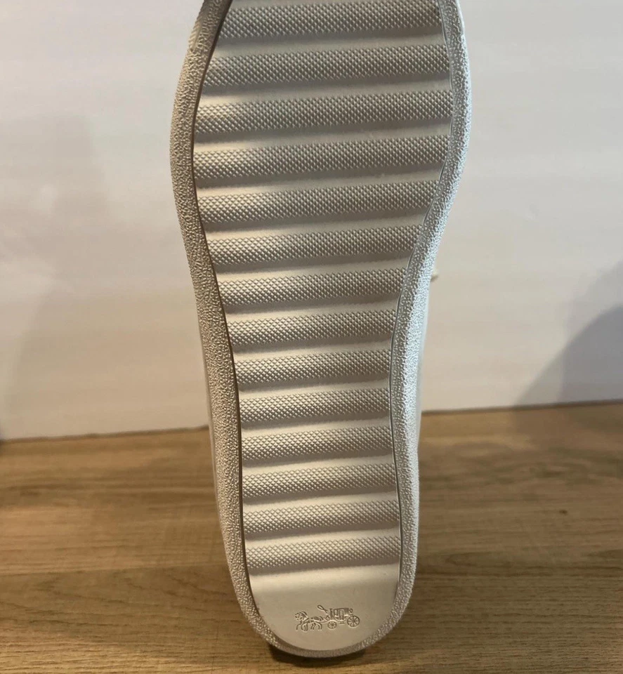 Zapatillas Coach para mujer talla 6 con piel de oveja real nuevas con etiquetas y caja Foto 4 de 4