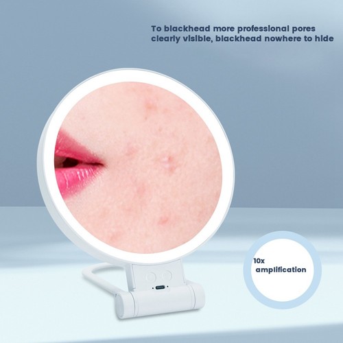10X Magnifying Makeup with Lights and Magnification,3 Colors Desktop LED 8970 - Picture 8 of 9